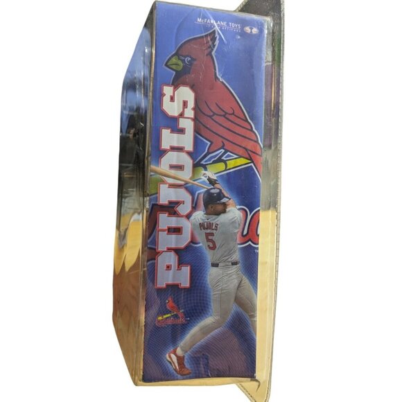 McFarlane Sportspicks Albert Pujols MLB Rookie Series 1 Gray Cardinals Unopened - Picture 6 of 11